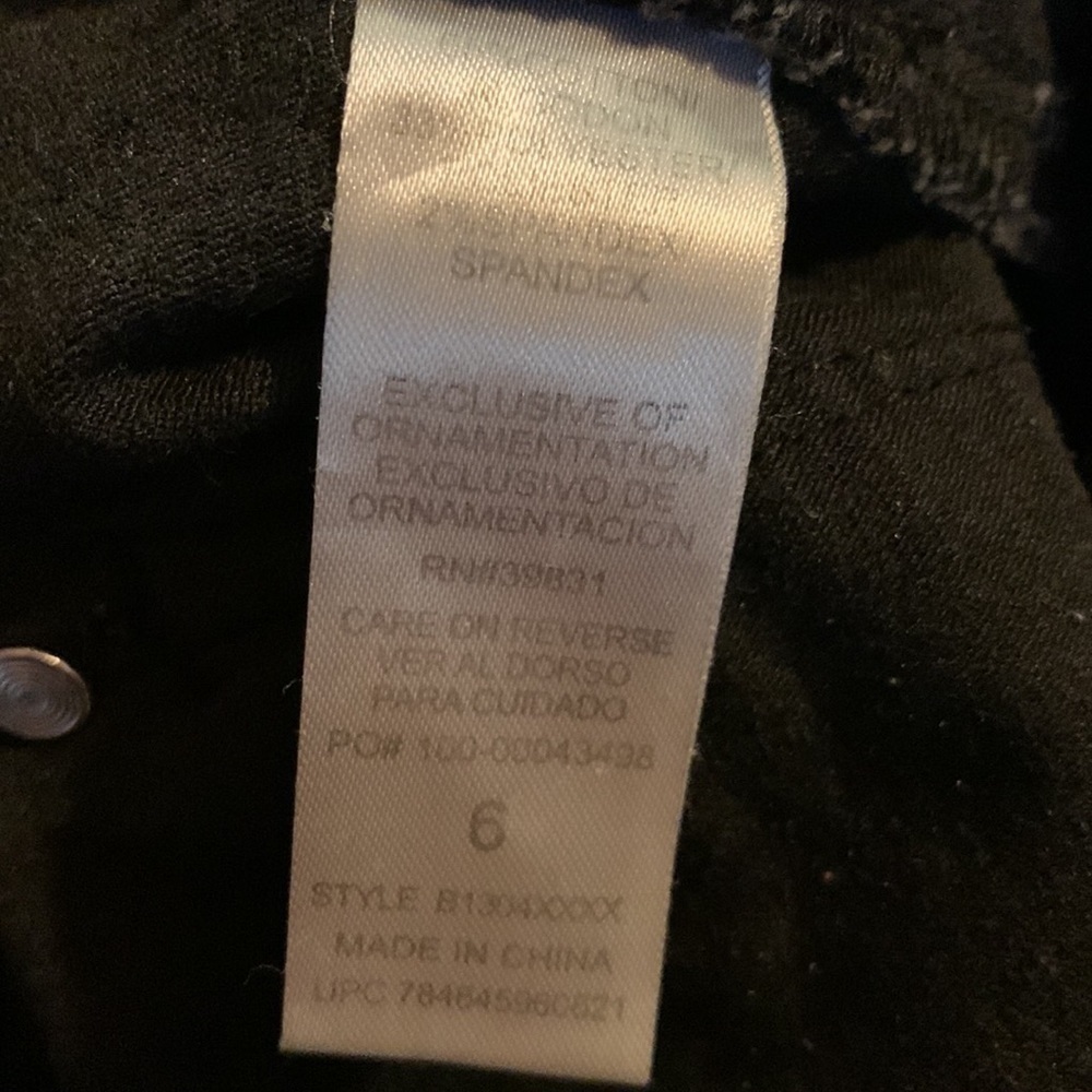 Democracy Ab Solution skinny jeans Faded black Size 6 - Picture 8 of 10